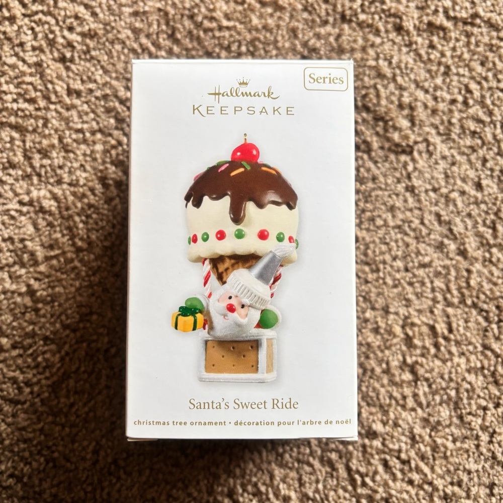 Hallmark Keepsake Santa's Sweet Ride Ornament